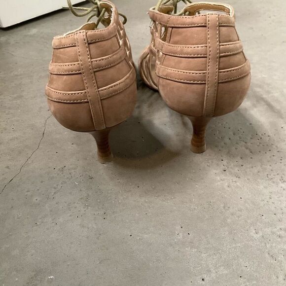 Stuart Wietzman Suede Gladiator Heels - Picture 6 of 9